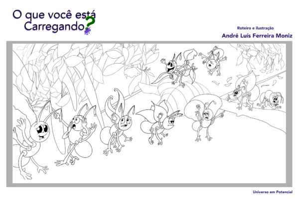 Para Colorir - O que você está Carregando? - Imagem 3