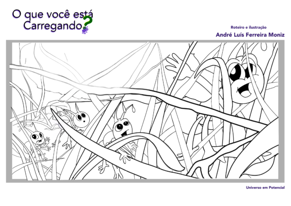 Para Colorir - O que você está Carregando? - Imagem 4